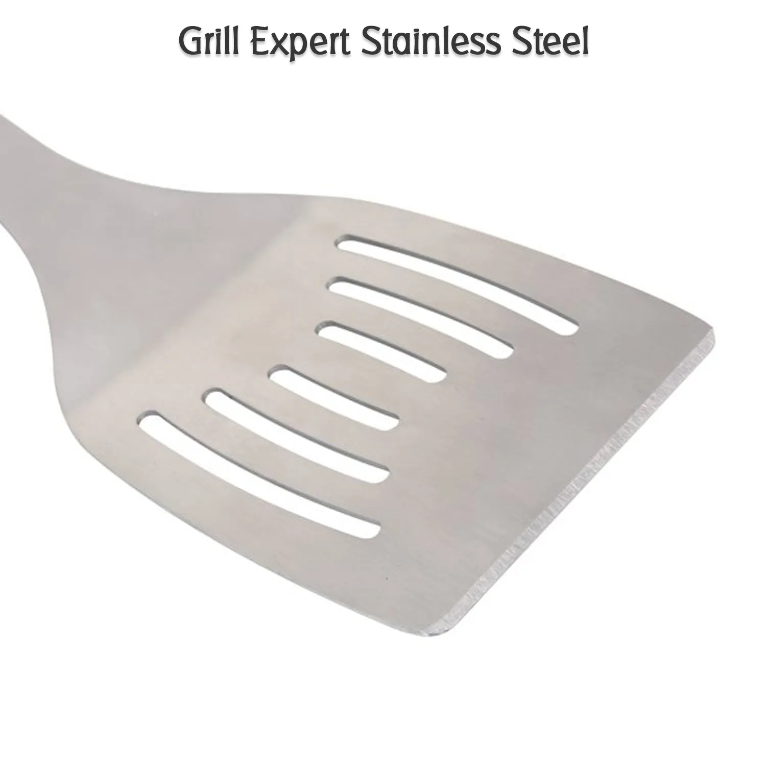 2254 Stainless Steel Spatula with Soft Grip Handle