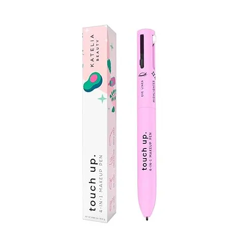 4 in 1 Touchup Makeup Pen Lipstick Blush Highlighter Concealer Liner in 1 Pen