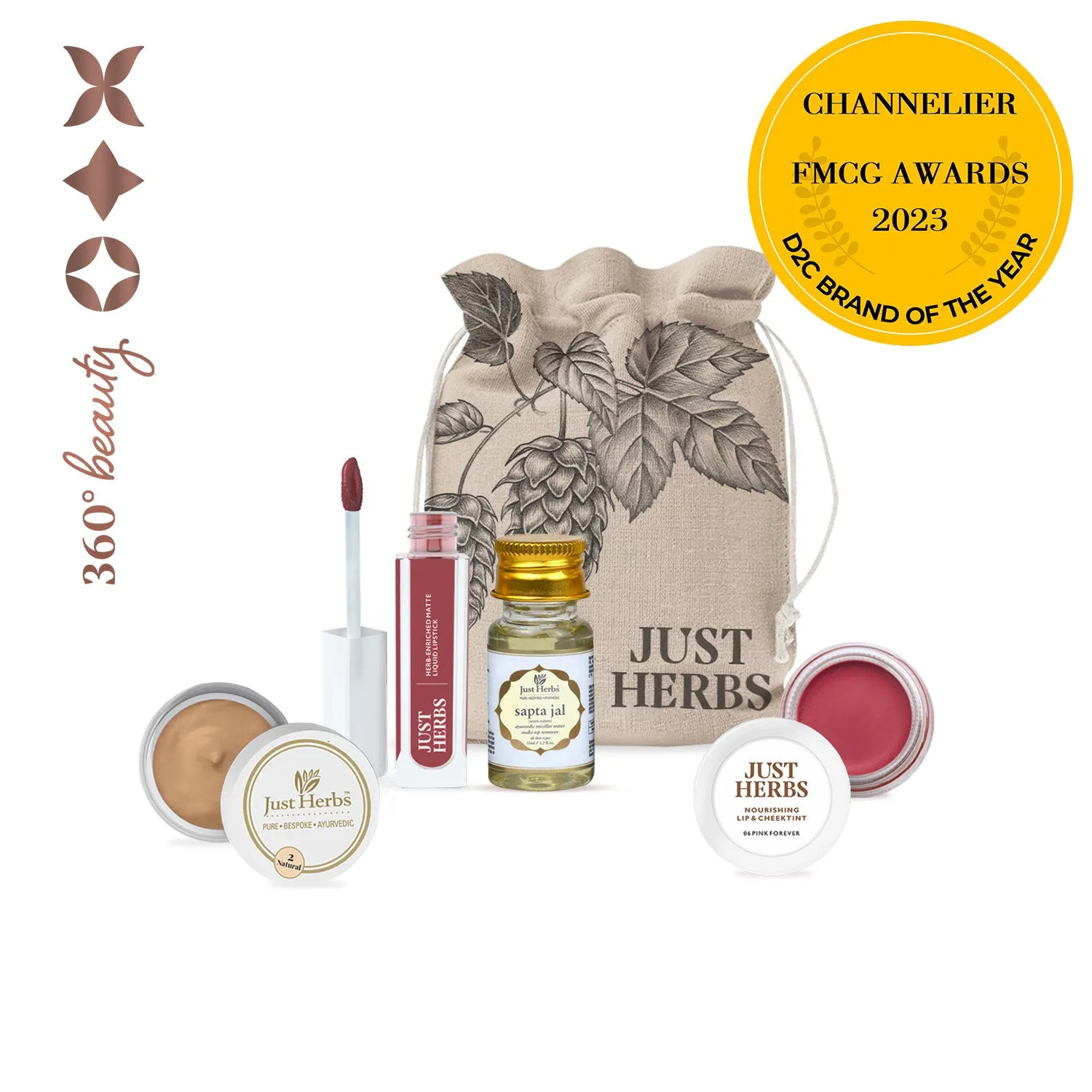 Ayurvedic Make-up Essentials Kit - Just Herbs