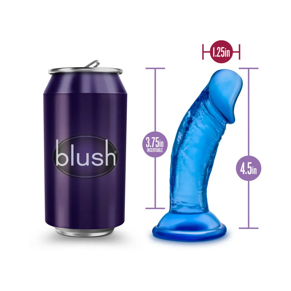 B Yours Sweet n' Small 4 in. Dildo Blue