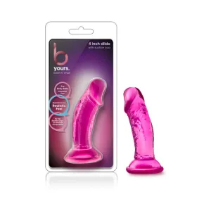 B Yours Sweet n' Small 4 in. Dildo Pink