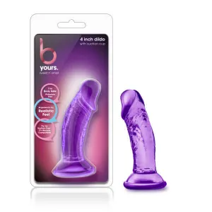 B Yours Sweet N Small 4-Inch Dildo with Suction Cup (Purple)