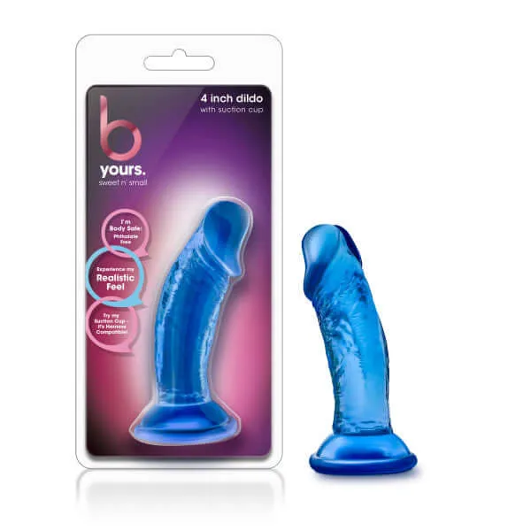 B Yours Sweet N Small 4 inches Dildo: Your Perfect Petite Pleasure Partner!