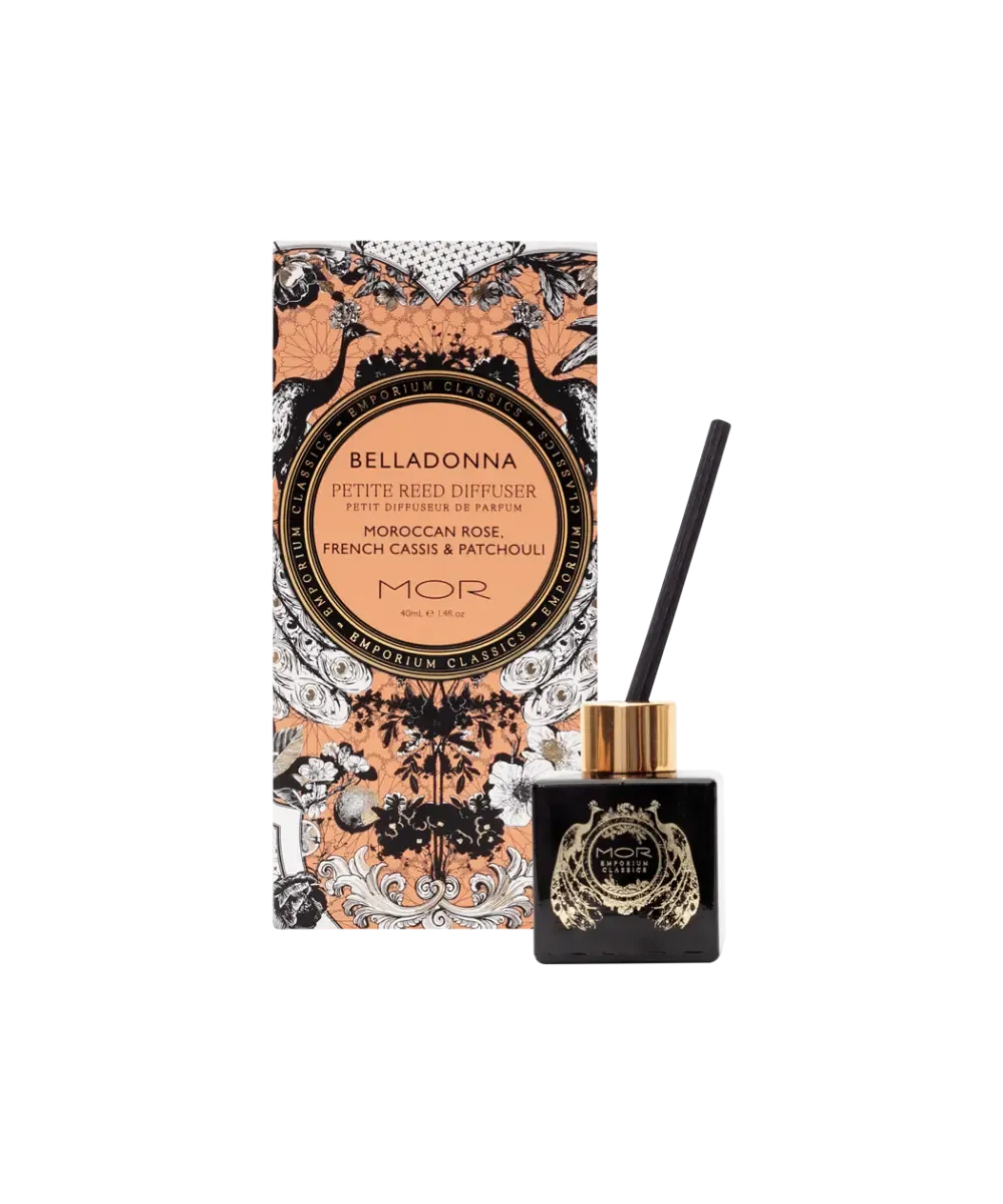 Belladonna Classic Emporium Petite Reed Diffuser 40ml by MOR