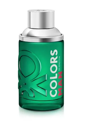 Benetton Colors Green Men EDT Spray 60ml-Perfume