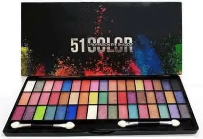 Bingeable High Pigmentation 18 Colors Rose Eye Shadow Palette (Pack of 2)