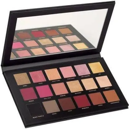 Bingeable High Pigmentation 18 Colors Rose Eye Shadow Palette (Pack of 2)