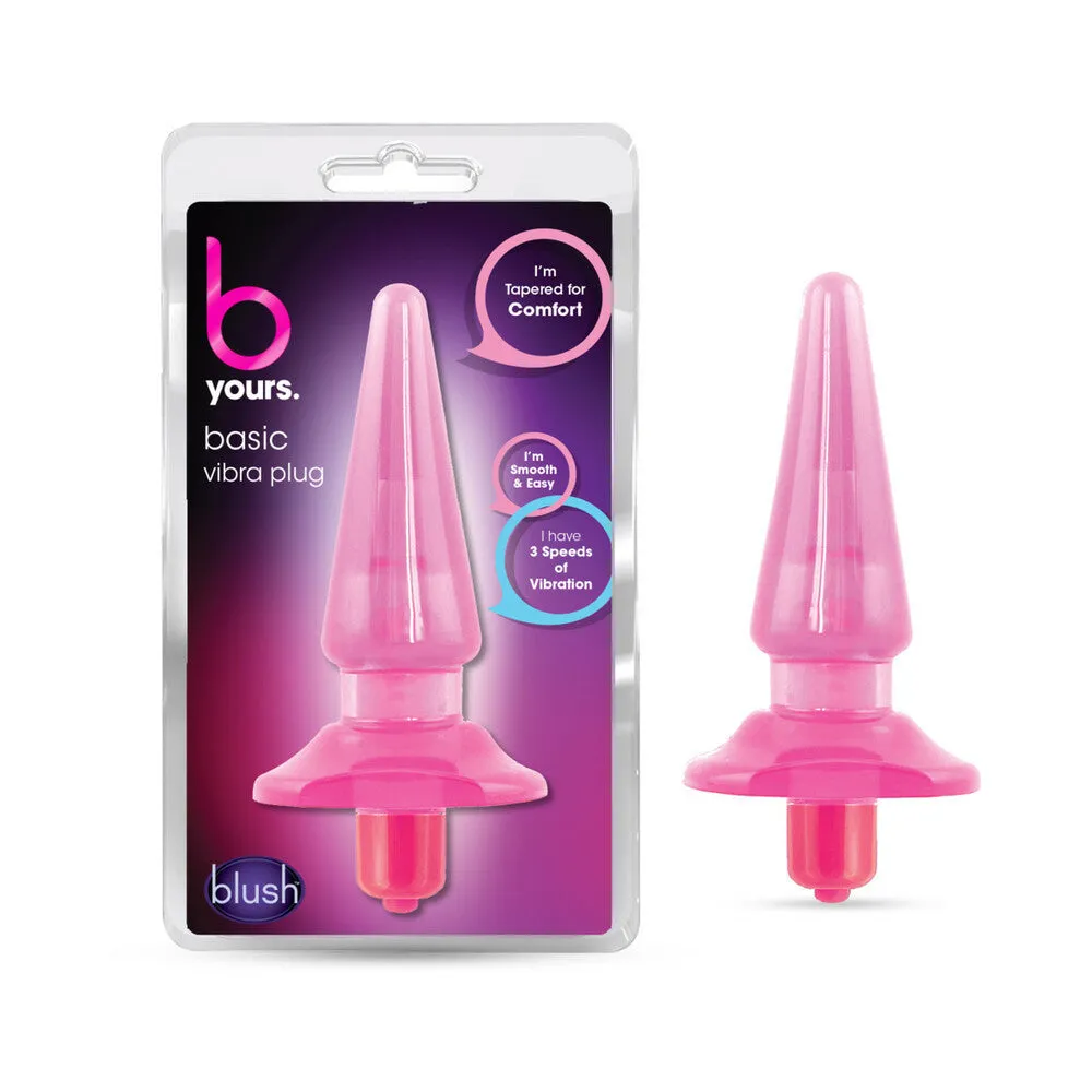 Blush B Yours Basic Vibra Plug - Pink