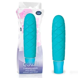 Blush Luxe Cozi Mini Silicone Slimline Vibrator Periwinkle