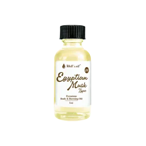 Body & Burning Oil (Inspired by Egyptian Musk) - 1 fl.oz.