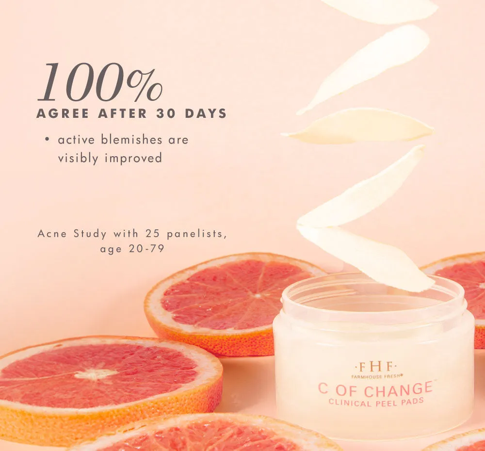 C of Change® Clinical Peel Pads