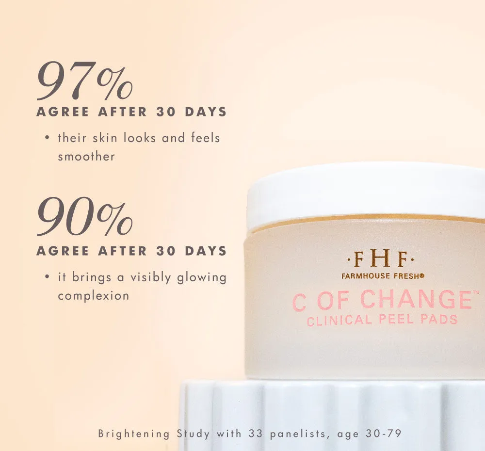 C of Change® Clinical Peel Pads