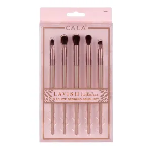 Cala Lavish Collection Eye Defining Brush Set 5pcs