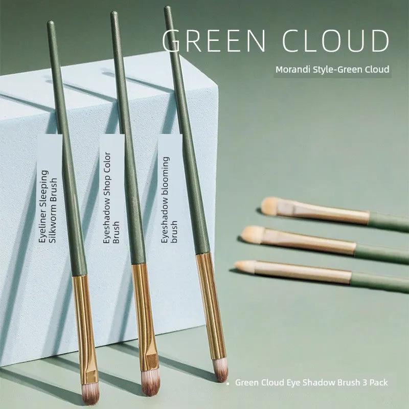 Cangzhou 14 Green Cloud Portable Nose Shadow Makeup Brushes Suit