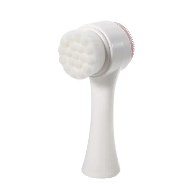 Double-Sided Face Cleaning Massager Brush