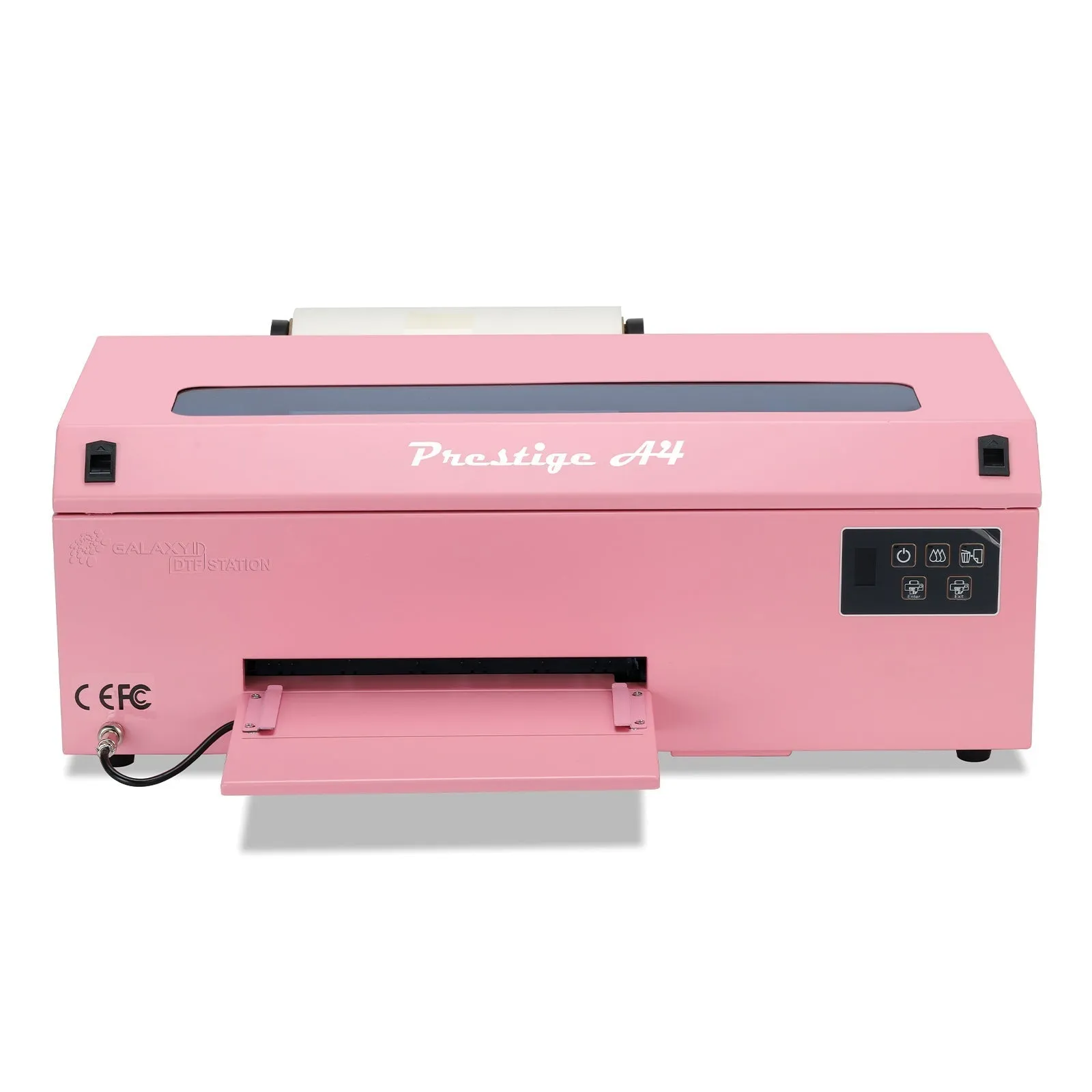 DTF Station Prestige A4 DTF Printer with Ink, Film, and Supplies - Pink