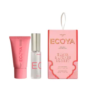 Ecoya Guave & Lychee Sorbet Mini Duo Set