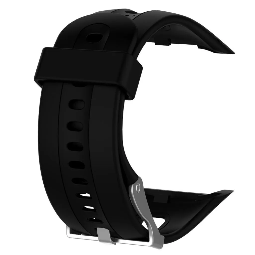 Garmin Forerunner 10 soft silicone slim watchband - Black