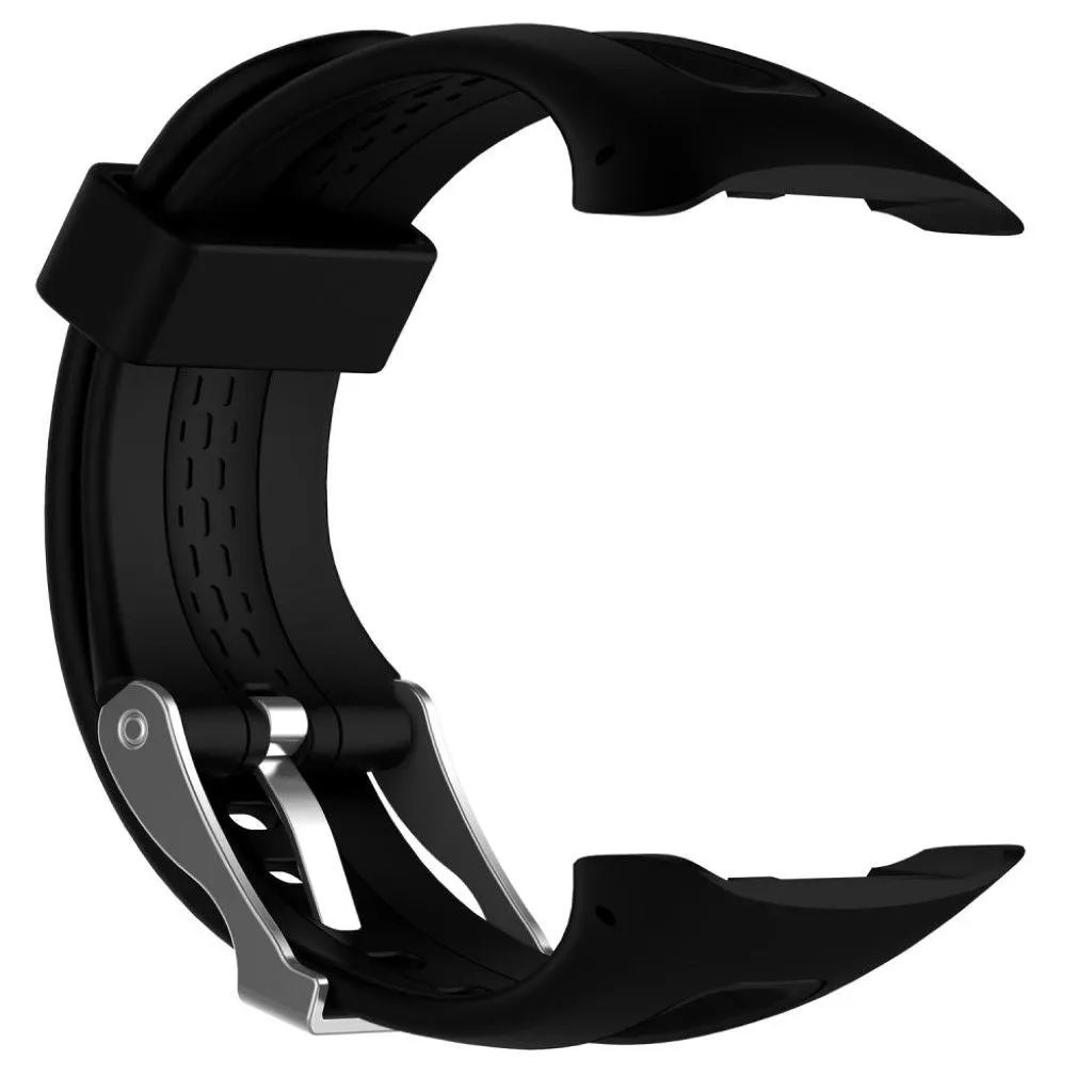 Garmin Forerunner 10 soft silicone slim watchband - Black