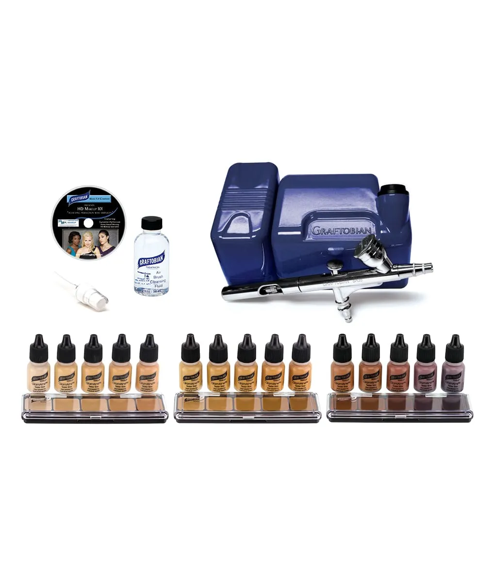 GlamAire™ Walk-Around™ Airbrush System Makeup Kit, Ultra HD Beauty