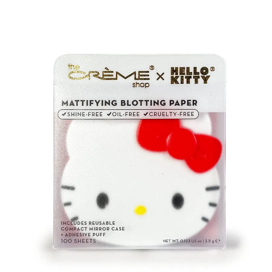 Hello Kitty Mattifying Blotting Paper   Reusable Mirror Compact (Limited Edition) (1 unit)