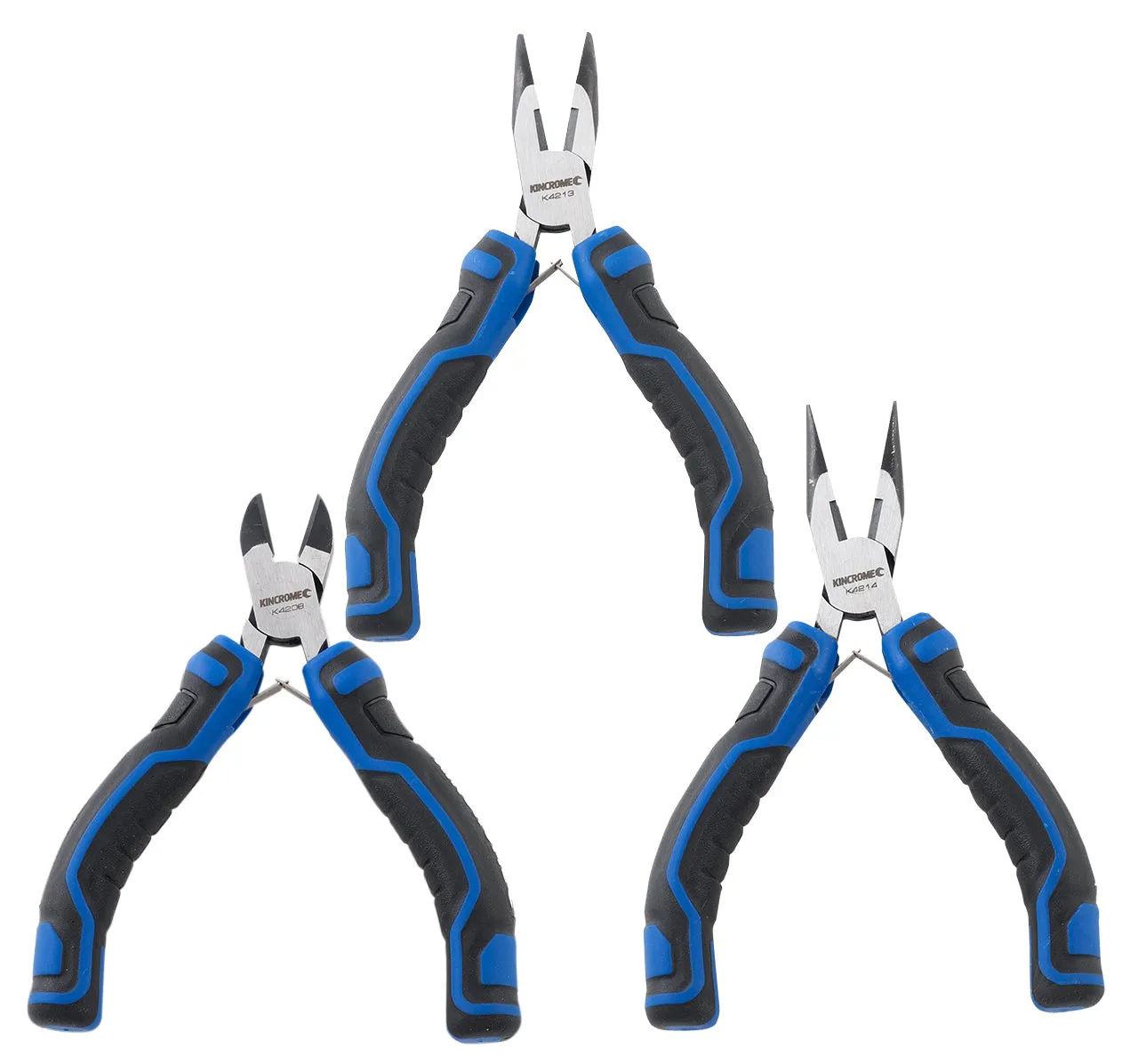 Kincrome 3-Piece 150mm Mini Plier and Cutter Set - P4201