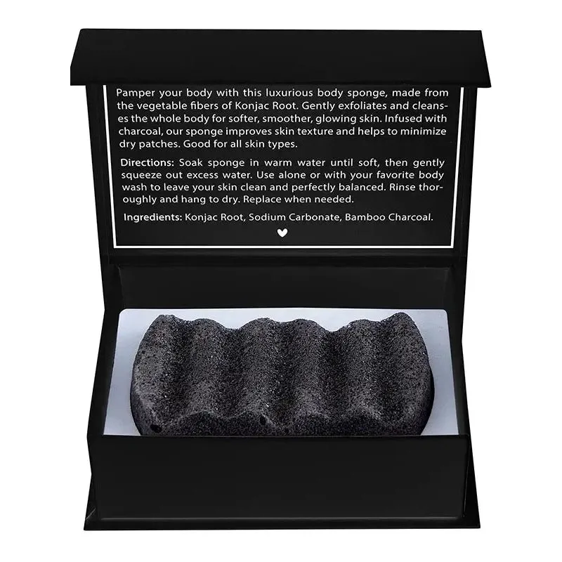 Konjac Gentle Exfoliating Body Sponge.