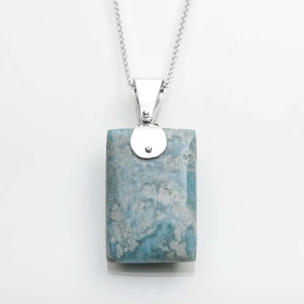 Larimar Specimen Pendant Drew