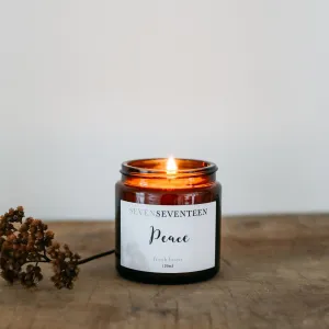 PEACE / FRESH LINEN 120ML CANDLE