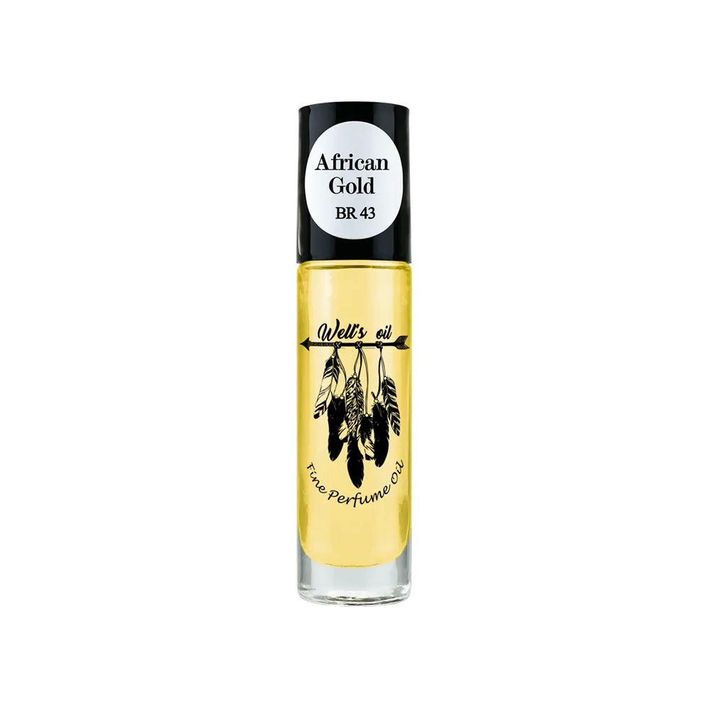 Perfume Oil Roll-On 0.33 fl Oz Inspired by African Gold Type