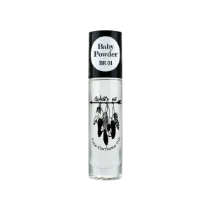 Perfume Oil Roll-On 0.33 fl Oz Inspired by Baby Powder Type