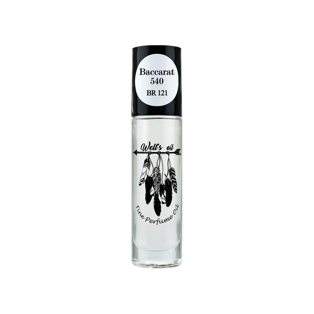 Perfume Oil Roll-On 0.33 fl Oz Inspired by Baccarat 540 Type