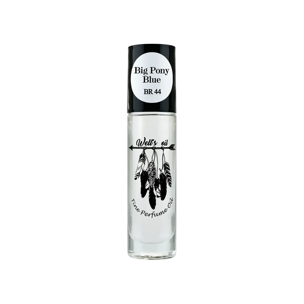 Perfume Oil Roll-On 0.33 fl Oz Inspired by Big Pony Blue Type