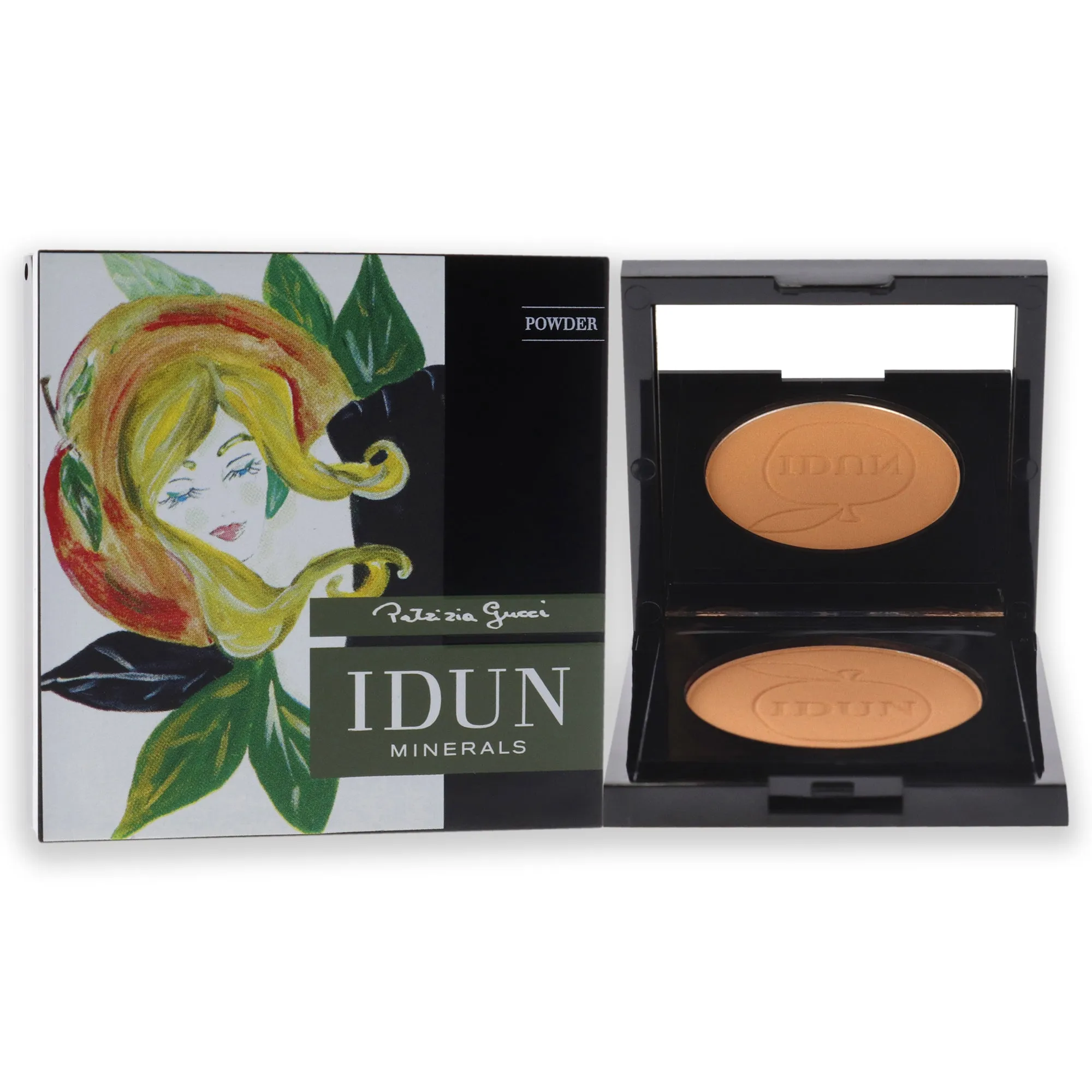 Pressed Powder - 535 Makalas by Idun Minerals for Women - 0.12 oz Powder