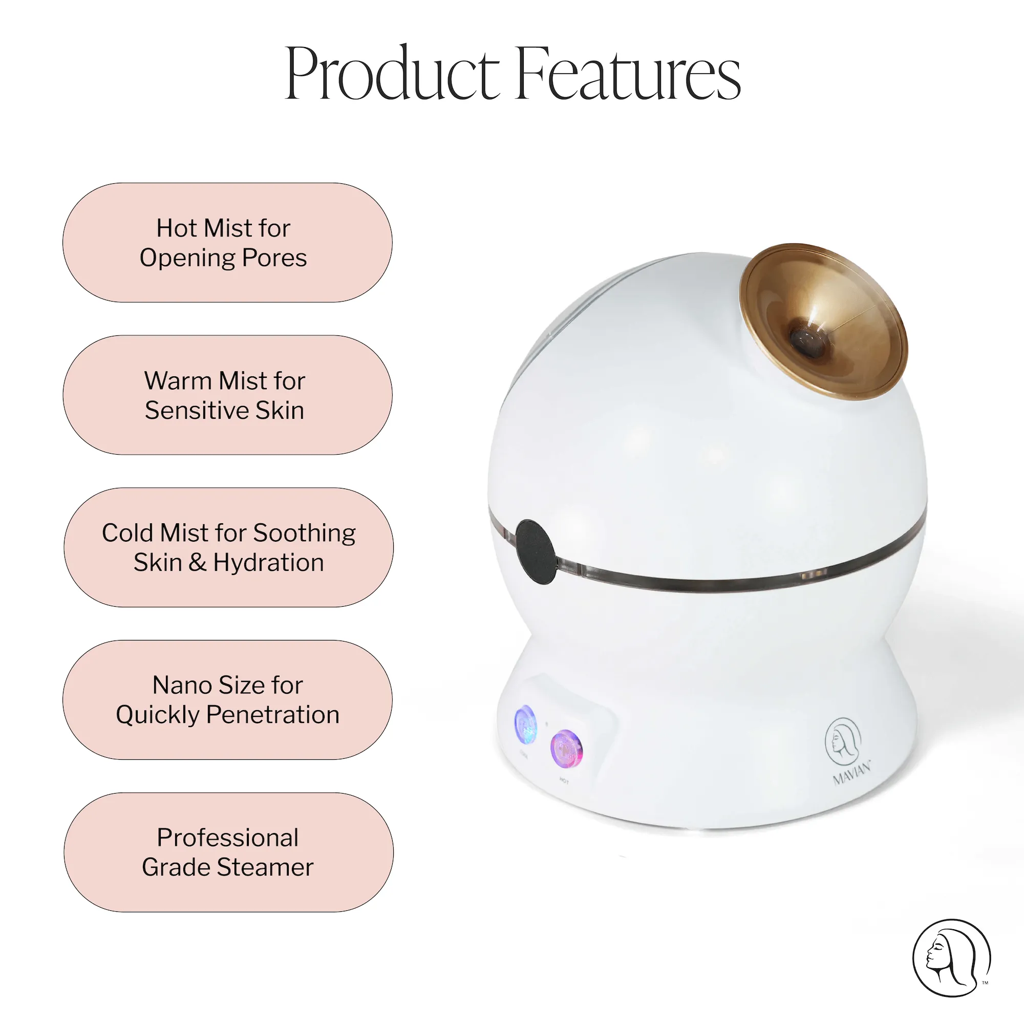 Professional Nano Facial Steamer