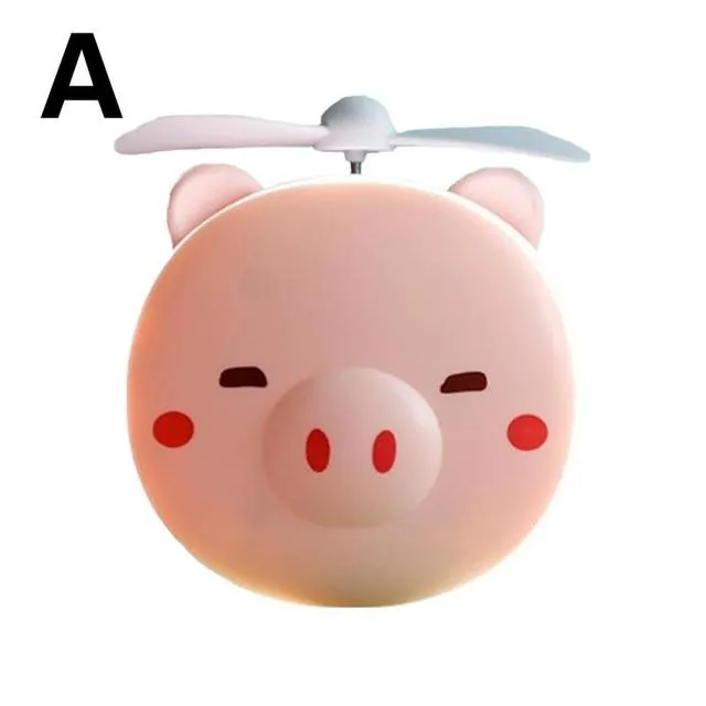 Rechargeable Piggy Mini Led Makeup Light Mirror