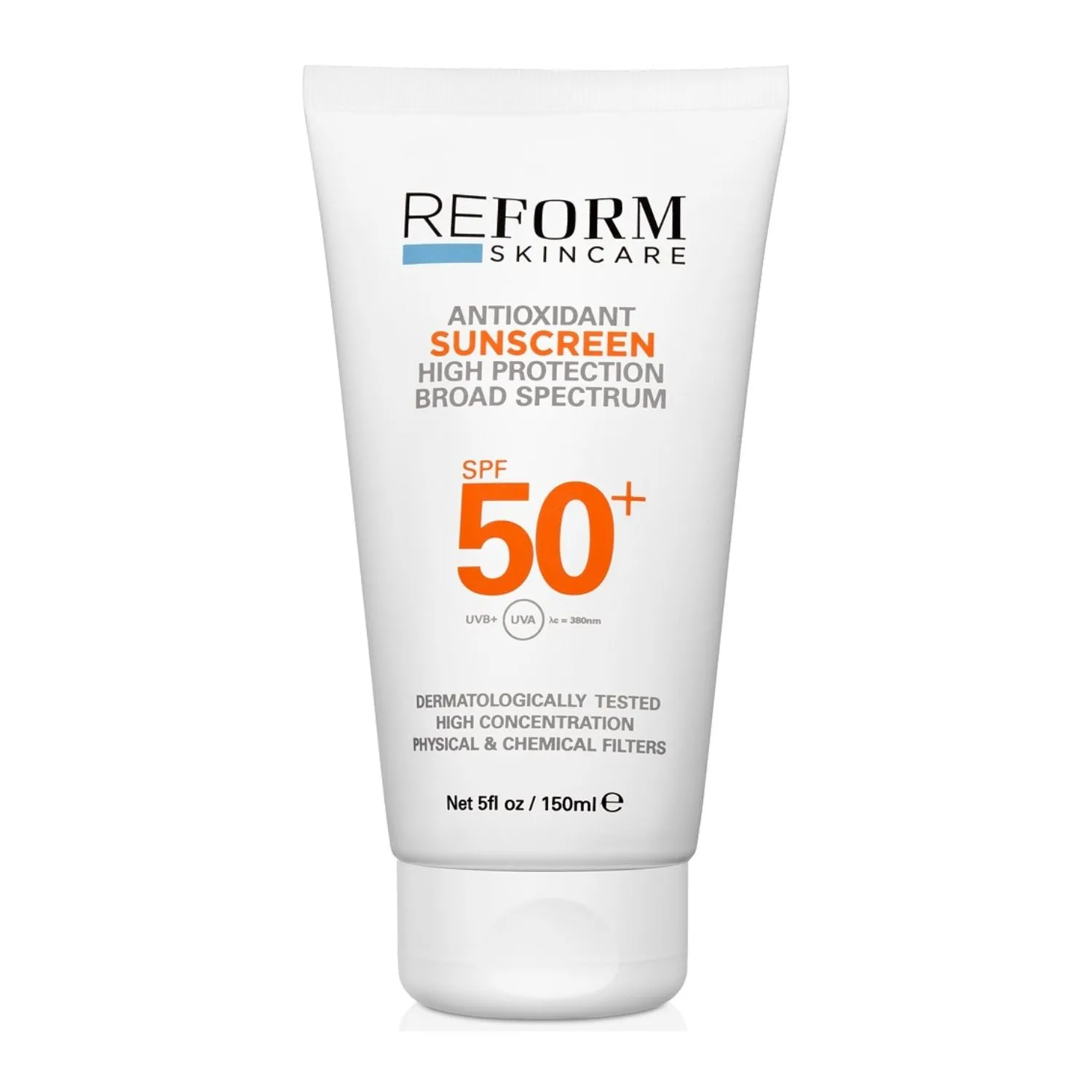 Reform Skincare | SPF50  Antioxidant Sunscreen 150ml