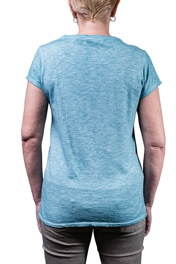 Remington V-Neck Cotton Tee (BSS177) - FINAL SALE