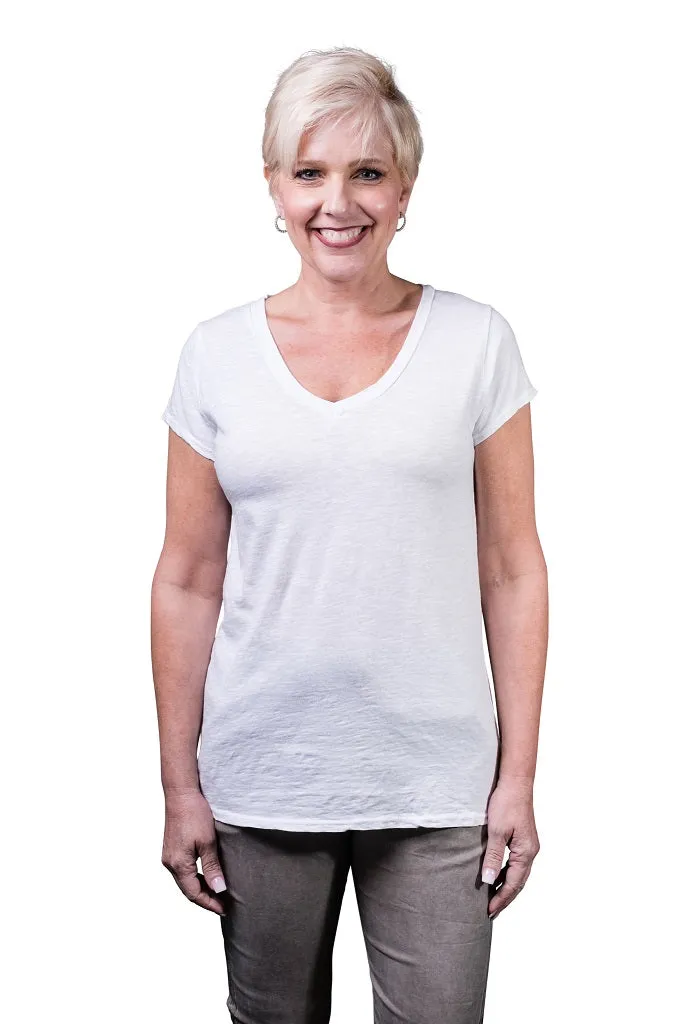 Remington V-Neck Cotton Tee (BSS177) - FINAL SALE