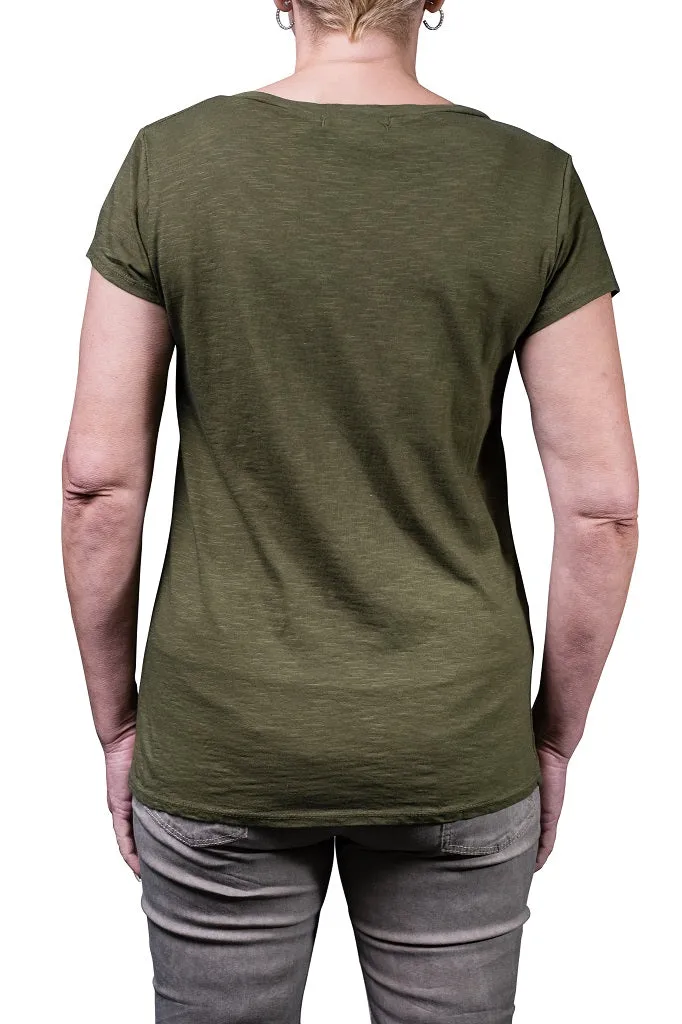 Remington V-Neck Cotton Tee (BSS177) - FINAL SALE