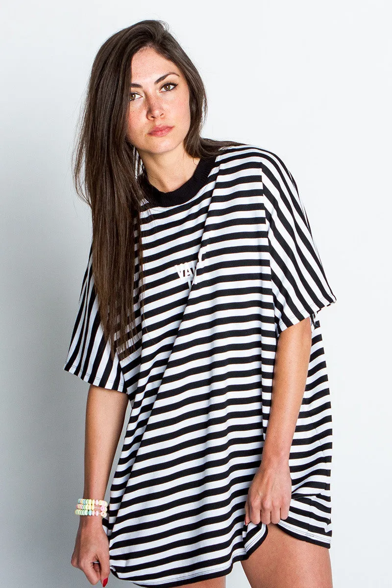 Stripe Oversized Top