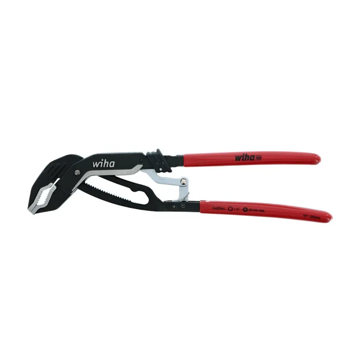 Wiha Tools Classic Auto Grip V-Jaw Tongue and Groove Pliers 10"